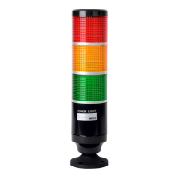 Колонна сигнальная, светодиодная, пластиковая, Ø: 86 мм Autonics MP8G-F300-RYG-B