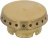BURNER CAP PERFORATED BRASS POLISHED