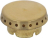 BURNER CAP PERFORATED BRASS POLISHED