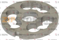 РЕШЕТКА ИЗ НЕРЖ.СТАЛИ МОД.Е130/40/0 УНГЕР