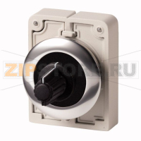 Потенциометр, M30, 30.5 мм, без шкалы/маркировки, R 100 kΩ, P 0.5 Вт Eaton M30C-FR100K-BLANK