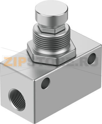 Дроссель с обратным клапаном Festo GRA-1/4-B 