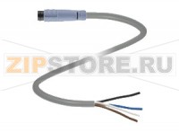 Кабель датчика-исполнительного устройства Female connector ML29 Kupplungsdose 3m 4polig Pepperl+Fuchs