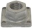 FLANGIA DRITTA 1/2 PER VALVOLA GAS