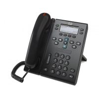 IP-телефон 48 В/DC, 2xGE (PoE), 4 линии, SIP/SCCP, 396x162 пкс, RJ-9 Cisco CP-6945-C-K9