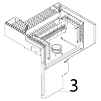 Storage bin assy Scotsman B 7040