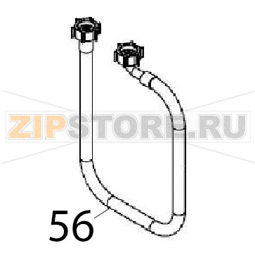 Pipe Angelo Po FM611E1 Pipe Angelo Po FM611E1Запчасть на деталировке под номером: 56