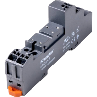 Цоколь с пружинными зажимами для 1 контактных реле R2G, 12A Shenler SRC05-S