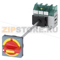SENTRON, Molded case switch 3LD5 UL, Emergency switching-off, 4-pole, certified according to UL489 UL60947-4-1 and IEC60947-3, UL: 30A, SCCR 50kA at 480VAC, Operating power at 480VAC 3-phase: 20hp, IEC: 32A, Operating power at AC-23A at 400V: 15kW, floor