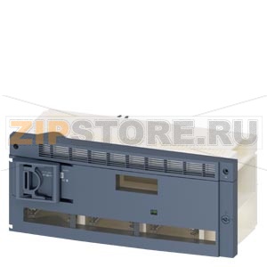 Switch connector with fuses In-line design, pluggable NH3 630 A, 4-pole AC23B 500V , 55 (AC500V) kA manual operating without auxiliary switch without current transformer without ammeter Siemens 3NJ6334-1AA00-0AA0 