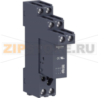 Реле интерфейсное 230 В/AC, 8 А : 1 шт. Schneider Electric RSB2A080P7S