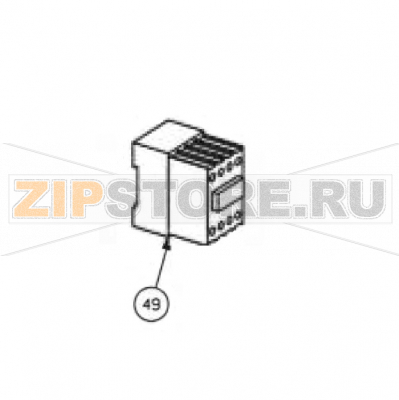 Contact switch 230V CB GV-35/42 Contact switch 230V CB GV-35/42

Запчасть на сборочном чертеже под номером: 49

Количество запчастей в устройстве: 1

Название запчасти CB на английском языке: Contact switch 230V CB GV-35/42