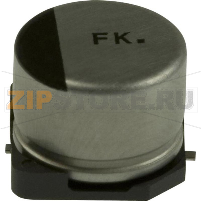 Конденсатор SMD 220 мкФ, 10 В, (Ø) 8 мм, 1 шт Panasonic EEE-FK1A221P 