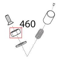 Dado es. DIN934, M8 Sirman Canova 300