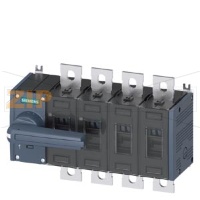 Разъединитель 500A, типоразмер 3, 4-пол.FRONT OPERATING LEFT COMPLETE ASSEMBLY DIRECT OPERATING MECHANISM GREY плоские клеммы Siemens 3KD4442-0PE10-0