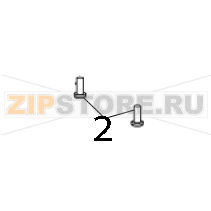 Screw, TP3*8, MOQ 50 pcs (For top cover and top inner cover) TSC TDP-324 Screw, TP3*8, MOQ 50 pcs (For top cover and top inner cover) TSC TDP-324Запчасть на деталировке под номером: 2