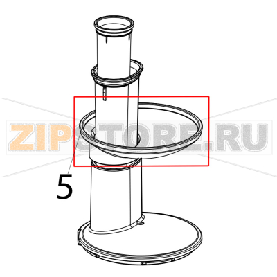 Cap lid KitchenAid 5KVJ0111ECA Cap lid KitchenAid 5KVJ0111ECAЗапчасть на деталировке под номером: 5