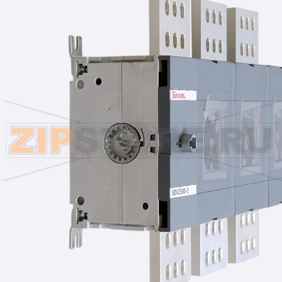 Выключатель-разъединитель 2500 А, 3Р, выносная металлическая ручка Sinvel SDV2500-3SH 