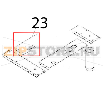 Section Angelo Po 0G1CP1G Section Angelo Po 0G1CP1GЗапчасть на деталировке под номером: 23