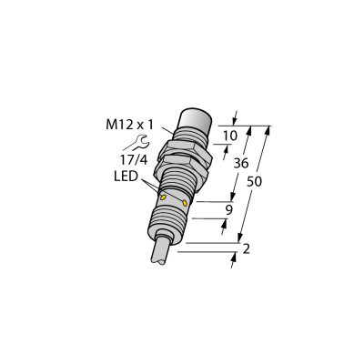 Датчик индуктивный Turck NI10U-EM12WD-AP6X 