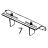 Fanfold paper guide R Toshiba TEC B-SX4T-GS20-QM-R