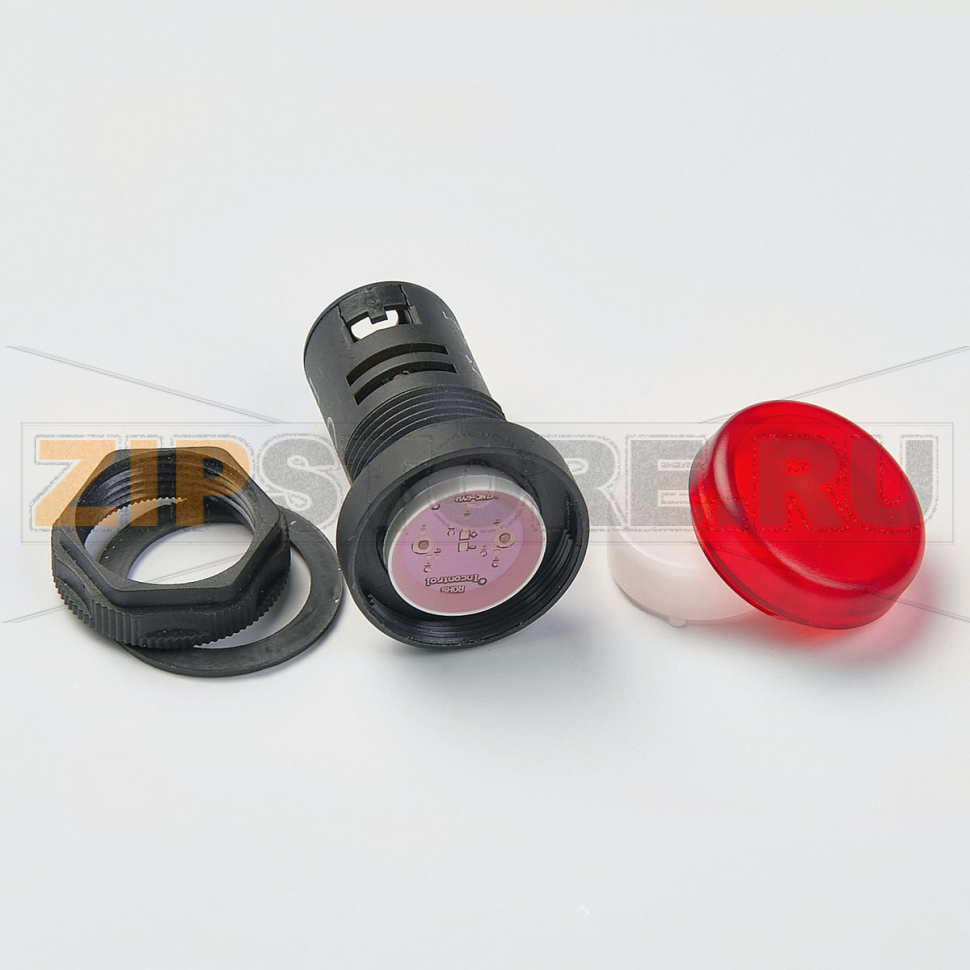 Лампа сигнальная 400 В, 22 мм, IP40, красная Chint ND16-22DS/4 