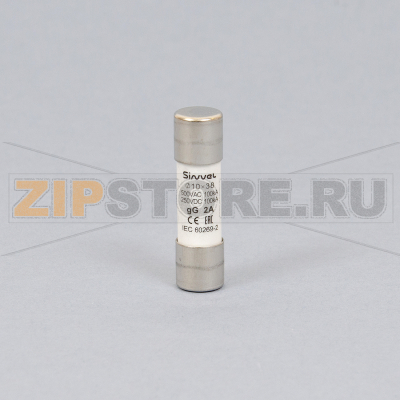 Вставка плавкая 2 А, gG, 10x38 мм Sinvel SV1038-2 
