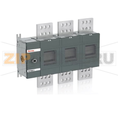 Выключатель-разъединитель 1600 А, 3Р, выносная металлическая ручка Sinvel SDV1600-3SH 