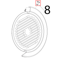 Pomello paralama LAV Sirman Mirra 250 C