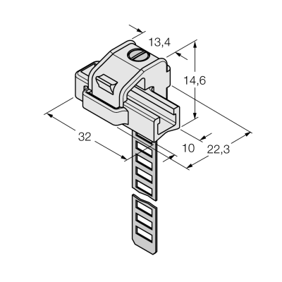 Кронштейн монтажный Turck KLRC-UNT4 