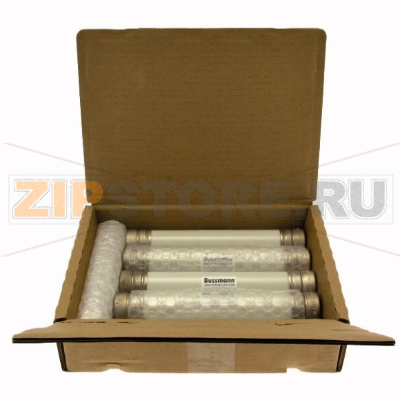 Предохранитель VT, 4 A, AC 17.5 kV, 40 кА, 220x41.3 мм, IEC Eaton 17.5KV 4AMP 8"FUSE 