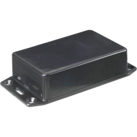 Корпус 85x56x25 мм, материал: пластик, черный, 1 шт Hammond 1591MFLBK
