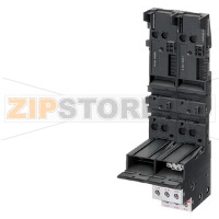 SIMATIC DP, ET 200S, TM-RS90S31: ТЕРМИНАЛЬНЫЙ МОДУЛЬ ДЛЯ УСТАНОВКИ СИЛОВЫХ МОДУЛЕЙ RS-X ИЛИ RS1-X ШИРИНОЙ 90 ММ, 1Х3 КОНТАКТНЫЕ ТОЧКИ ДЛЯ ПОДКЛЮЧЕНИЯ НАГРУЗКИ, ВНУТРЕННЯЯ СИЛОВАЯ 40 А ШИНА, КОНТАКТЫ С ВИНТОВЫМИ ЗАЖИМАМИ Siemens 3RK1903-0AC10