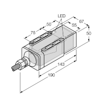 Датчик индуктивный Turck NI35-CP40-VP4X2/S369-F 30M