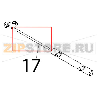 Albero cerniera Angelo Po 191PD1G Albero cerniera Angelo Po 191PD1GЗапчасть на деталировке под номером: 17