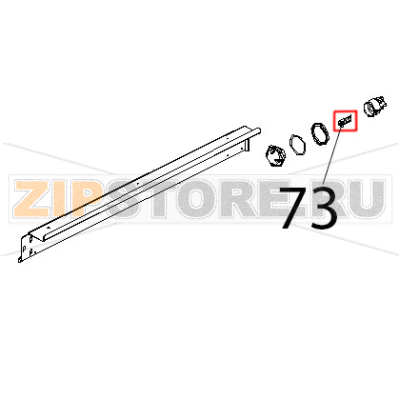 Lampada alogena 40 W Unox XV 703G Lampada alogena 40 W Unox XV 703GЗапчасть на деталировке под номером: 73
