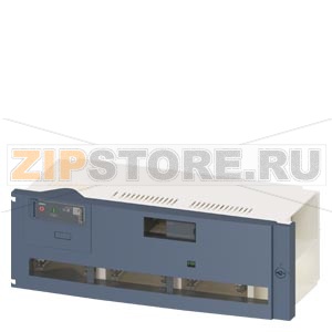 Switch connector with fuses In-line design, pluggable NH3 630 A, 3-pole AC23A 500V , 120 (AC500V) kA motor drive operating Fuse monitoring EFM 10 Siemens 3NJ6333-4AB0.-.... 