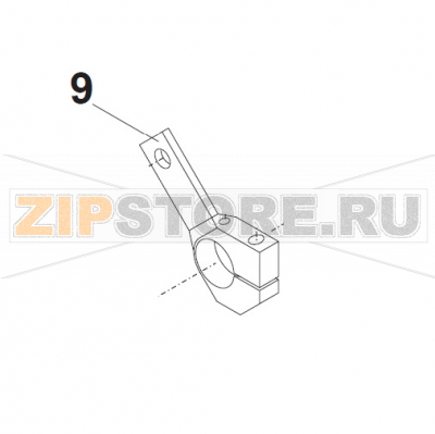 Servo Arm Bear Varimixer AR40 VL-1S                                                                       Servo Arm Bear Varimixer AR40 VL-1SЗапчасть на сборочном чертеже под номером: 9Название запчасти на датском&nbsp;языке: Servo Arm Bear Varimixer AR40 VL-1S