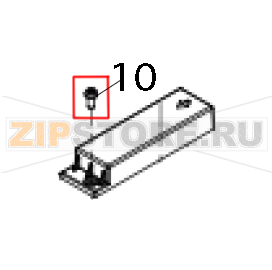 Self-tapping screw, TP3XL6 TSC TX310 Self-tapping screw, TP3XL6 TSC TX310Запчасть на деталировке под номером: 10