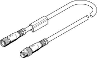 Кабель соединительный 2.5 м Festo NEBU-M8G3-K-2.5-M8G4