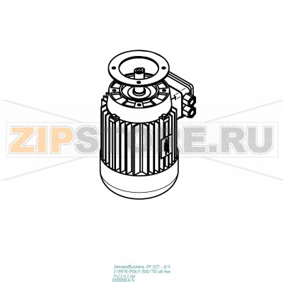 Электродвигатель VM 132S-8/4 S1 IMV19/IM3631 1500/750 об/мин. P=2,3/4,5kw Abat ТМС-120НН-2П Электродвигатель VM 132S-8/4 S1 IMV19/IM3631 1500/750 об/мин. P=2,3/4,5kw для тестомесильной машины Abat ТМС-120НН-2П
Производитель: ЧувашТоргТехника

Запчасть изображена на деталировке под номером:&nbsp;120000026220