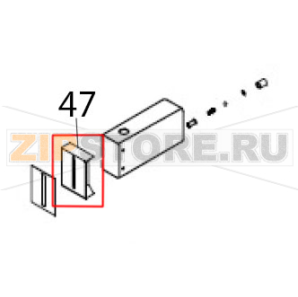 Water tank hardle Hurakan HKN-XF023 Water tank hardle Hurakan HKN-XF023Запчасть на деталировке под номером: 47