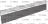 TROLLEY DOOR GASKET FOR OVEN 730 mm
