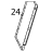 Left side panel L7 Tecnoinox FR70E7