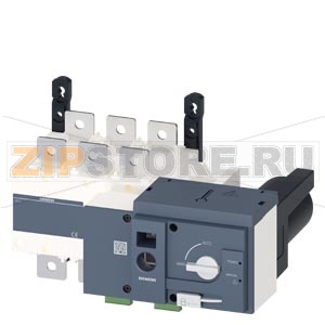 Дист.управл.переключатель нагрузки (RTSE) Ue: AC 415V Ith: 400A 3-P 50/60 Hz Siemens 3KC4342-0DA21-0AA3 