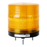 Лампа светодиодная, сигнальная, Ø: 115 мм Autonics MS115C-F00-Y