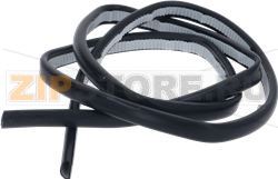 Profile gasket 10 x 6.5 mm 