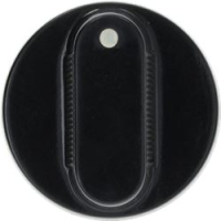 KNOB NARDI BLACK ø 39 mm