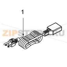 Кабель сетевой с угловой евро-вилкой TSC TTP-268M Кабель сетевой с угловой евро-вилкой для принтера TSC TTP-268MЗапчасть на сборочном чертеже под номером: 1Количество запчастей в комплекте: 1Название запчасти TSC на английском языке: Power cord / EU 90 degree