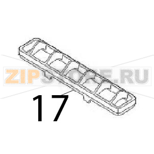 Flue guard Angelo Po 0A1FR1G Flue guard Angelo Po 0A1FR1GЗапчасть на деталировке под номером: 17